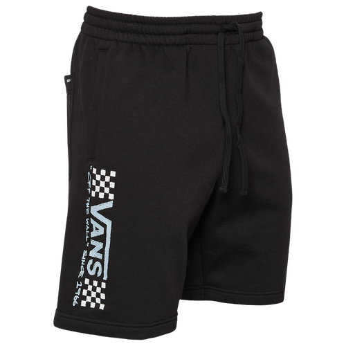 

Vans Mens Vans Sketchy Past Fleece Shorts - Mens Black Size L