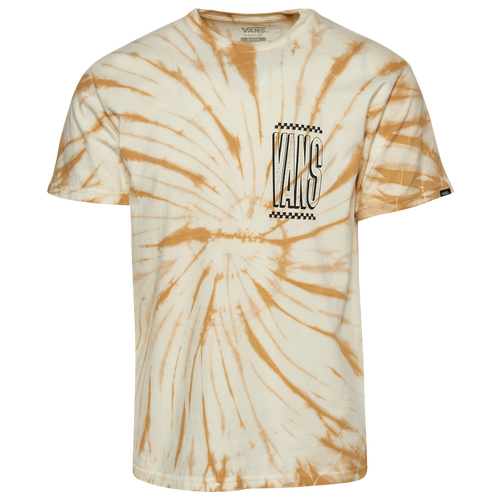 

Vans Mens Vans Tie Dye T-Shirt - Mens Beige/Beige Size S