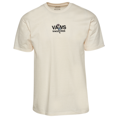

Vans Mens Vans From The Core Short Sleeve T-Shirt - Mens White Size S