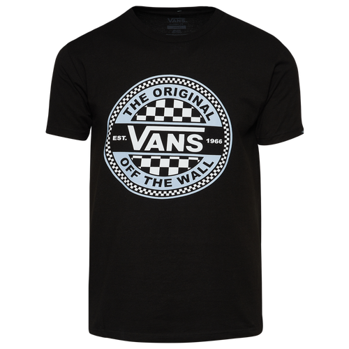 

Vans Mens Vans Circle Checker T-Shirt - Mens Black Size XL