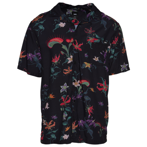 

Vans Mens Vans Fatal Floral Woven Shirt - Mens Black/Floral Size L