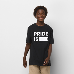 Boys' Grade School - Vans Pride T-Shirt - Black/Black