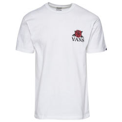 Men's - Vans Tattoo Rose T-Shirt - White