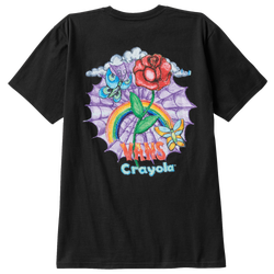 Men's - Vans Crayola T-Shirt - Black/Multi