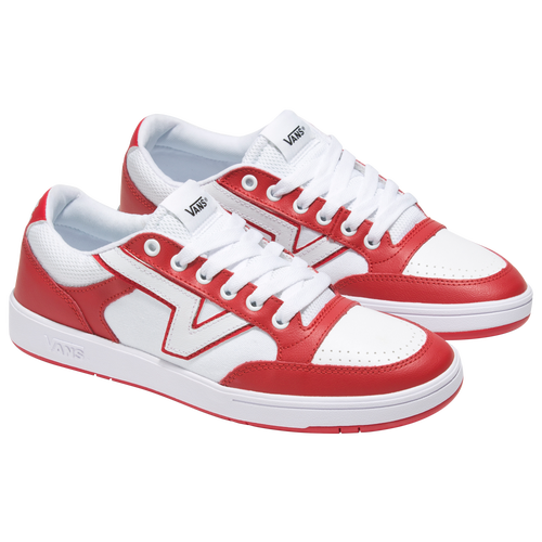 Vans Mens  Lowland Cc In White/red