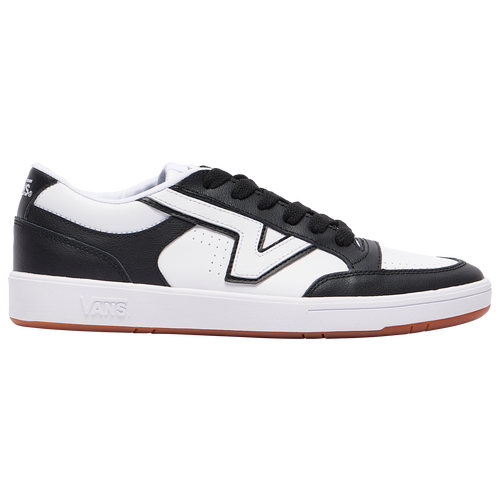 Vans Lowland Comfycush Low-top Sneakers In Black/white