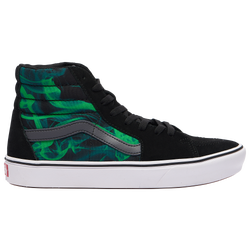 Men's - Vans Sk8 Hi After Dark - Black/Green