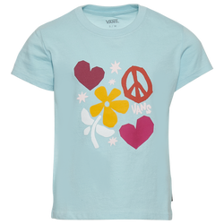 Girls' Preschool - Vans Clippings T-Shirt - Teal/Multi