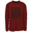The North Face L/S Optical T-Shirt - Men's Brickhouse Red