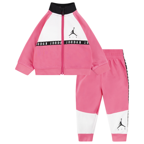 

Boys Infant Jordan Jordan Jumpman Air Blocked Tricot - Boys' Infant Pink/White Size 3MO