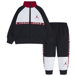 Boys' Toddler - Jordan Jumpman Air Blocked Tricot Set - Black/Black