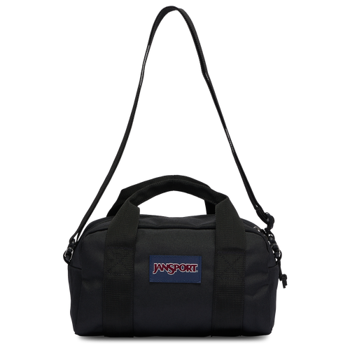 Shop Jansport Weekender Mini Duffle Bag In Black/black