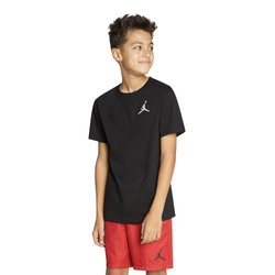 Boys' Grade School - Jordan Jumpman Air EMB T-Shirt - Black/Black