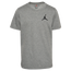 Jordan Jumpman Air EMB T-Shirt - Boys' Grade School Gray/Gray