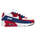 Nike Air Max 90 - Boys' Preschool White/Deep Royal/University Red