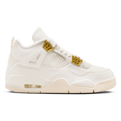 White and gold jordans hotsell foot locker