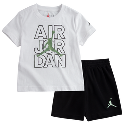 Boys' Toddler - Jordan Air Wild Tribes Bike Shorts Set - Black