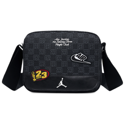 Adult - Jordan Monogram Mini Messenger - Black/Black