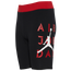 Jordan AJ5 Stencil Shorts - Girls' Grade School Black/Red