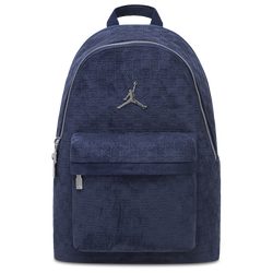 Jordan Suede Monogram Backpack - Midnight Navy