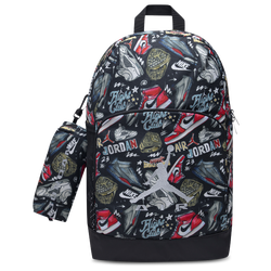 Boys' Grade School - Jordan Air Raid Backpack - Black/Red