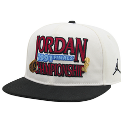 Boys' Grade School - Jordan AJ6 Playoff Tix Pro Cap - White/Black