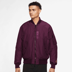 Men's - Jordan Stament MA-1 Jacket - Maroon/Black