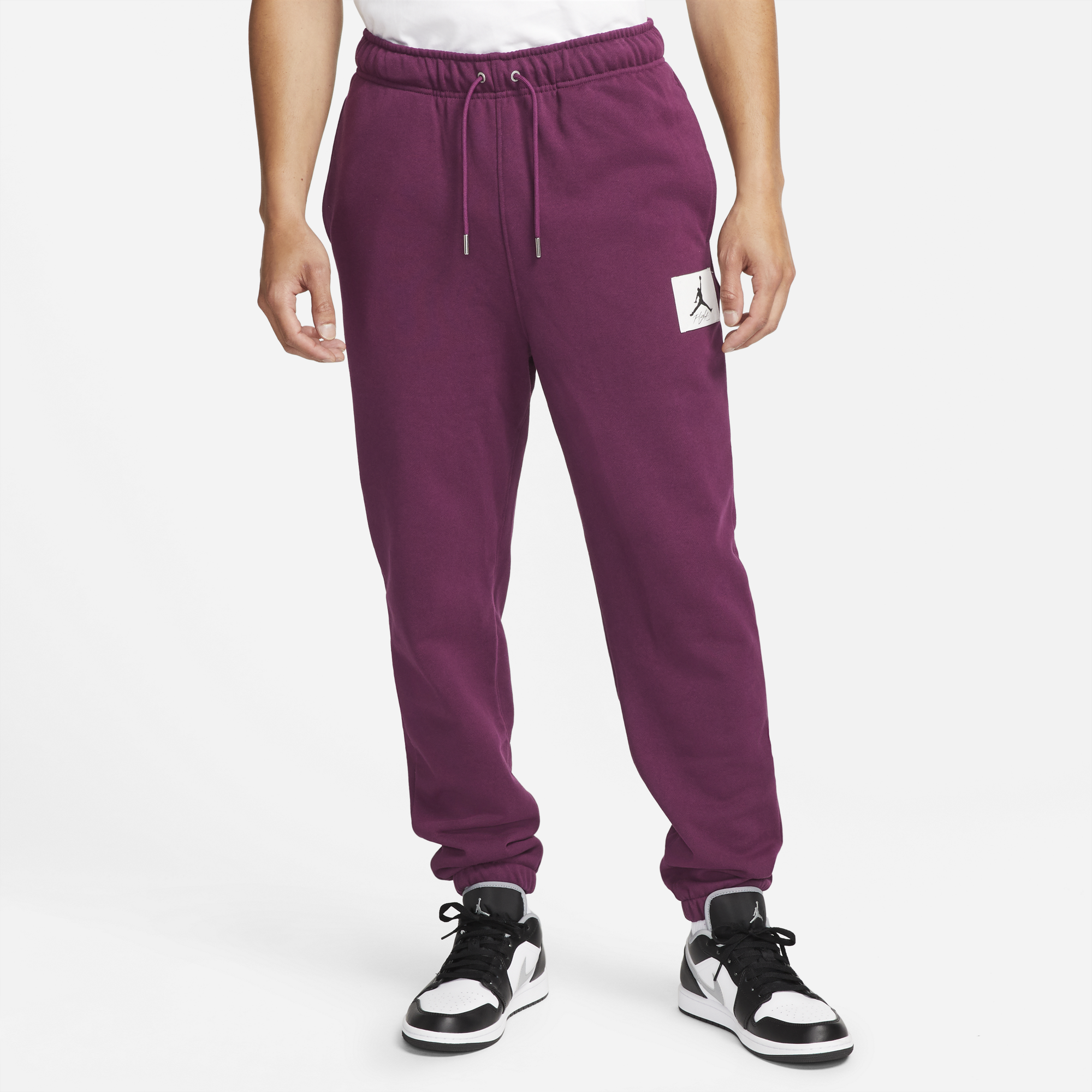 red jordan sweatpants