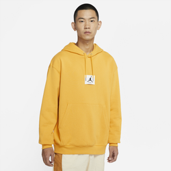 Men's - Jordan Statement Fleece Pullover Hoodie - Yellow/Yellow
