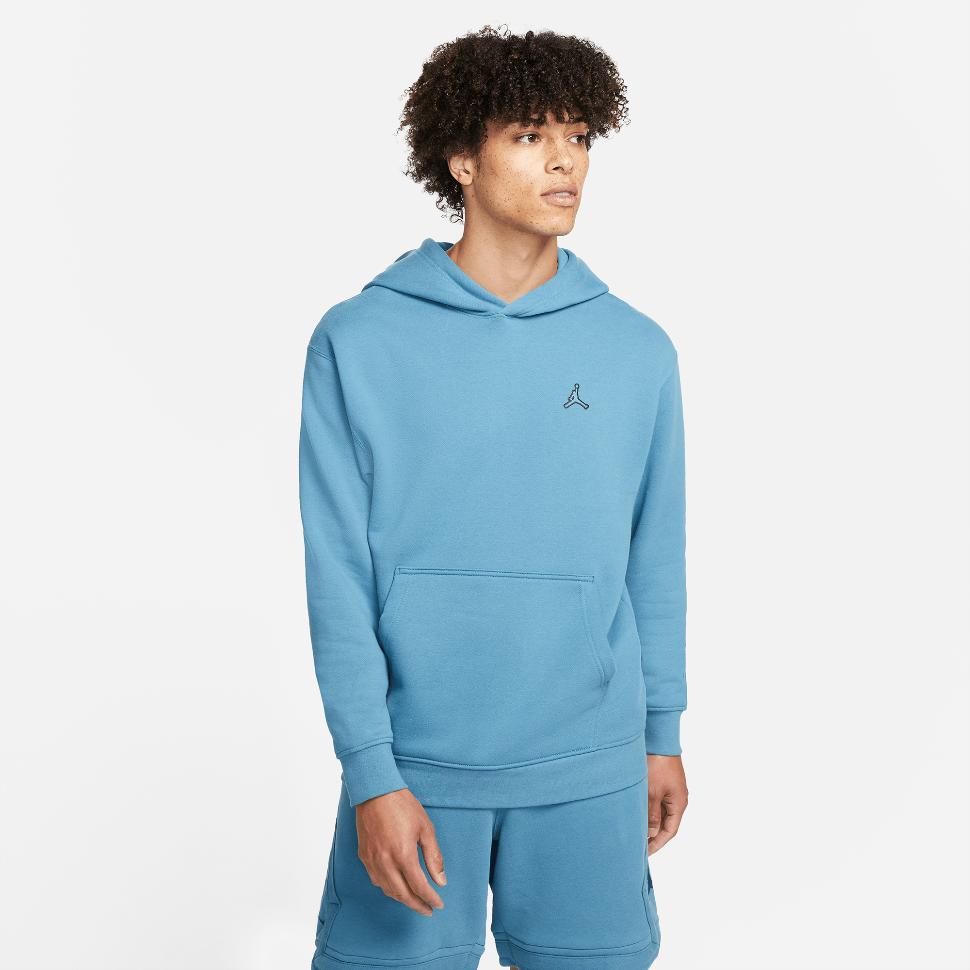 blue jordan hoodie men