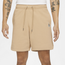 Jordan Essential Fleece Shorts - Men's Tan/Blue