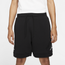Jordan Essential Fleece Diamond Shorts - Men's Black/White