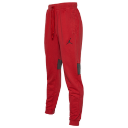 Men's - Jordan Dri-FIT Air Fleece Pants - Gym Red/Black