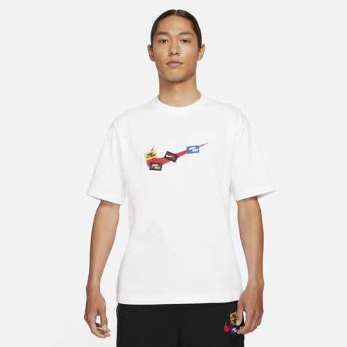 

Jordan Mens Jordan Jumpman 85 T-Shirt - Mens White/Red Size S