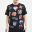 Pro Standard NBA Logoman Jersey T-Shirt - Men's Black/Multi