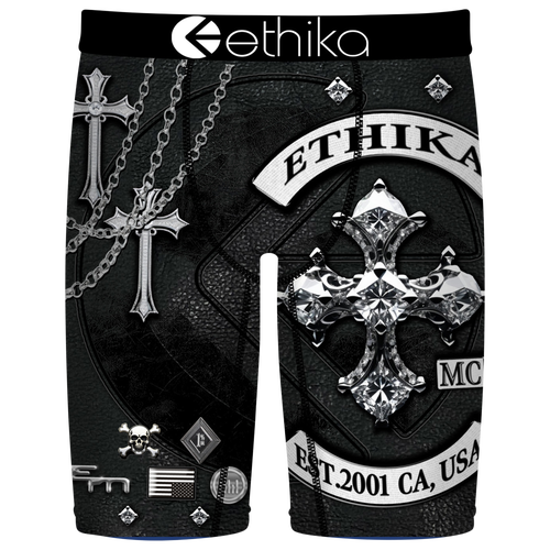 Ethika Boys   Graphic Briefs In Black