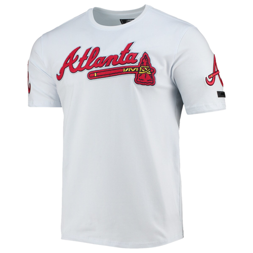 

Pro Standard Mens Pro Standard Braves Logo T-Shirt - Mens White/White Size XXL