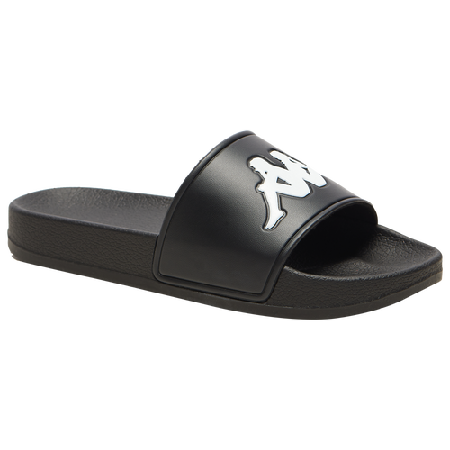 

Kappa Boys Kappa Banda Adam Slides - Boys' Grade School Shoes Black/White Size 04.0