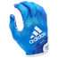 adidas adiZero 5-Star Receiver Gloves - Men's Royal/White