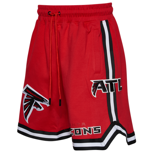 

Pro Standard Mens Pro Standard NFL Chenille Shorts - Mens Red/Red Size L
