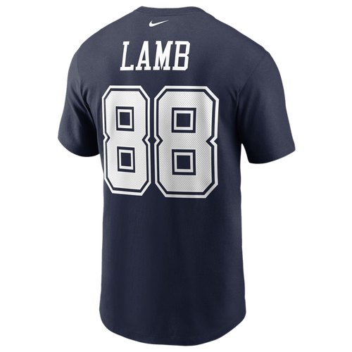 

Nike Mens Ceedee Lamb Nike Cowboys Name & Number T-Shirt - Mens Navy/Navy Size S