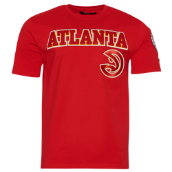 Men's - Pro Standard Hawks Team Logo T-Shirt - Red/Red