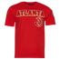 Pro Standard Hawks Team Logo T-Shirt - Men's Red/Red