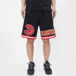 Men's - Pro Standard Hawks Pro Team Shorts - Black/Black