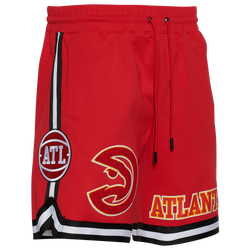 Men's - Pro Standard Hawks Team Logo Pro Shorts - Red/Red