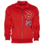 Pro Standard Hawks NBA Logo Track Jacket - Men's Red/Red