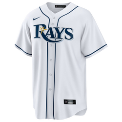 Men's - Nike Rays Replica Team Jersey - White/White