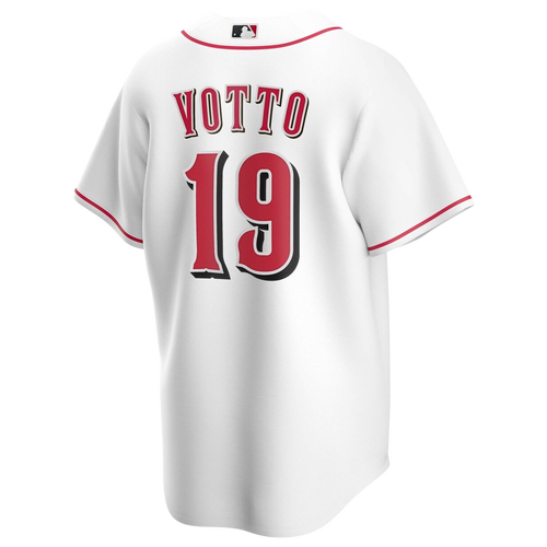 

Nike Mens Joey Votto Nike Reds Replica Player Jersey - Mens White/White Size XXL