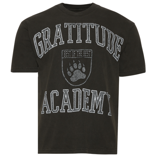 

Gratitude Chicago Mens Gratitude Chicago Academy Home T-Shirt - Mens Black Size S