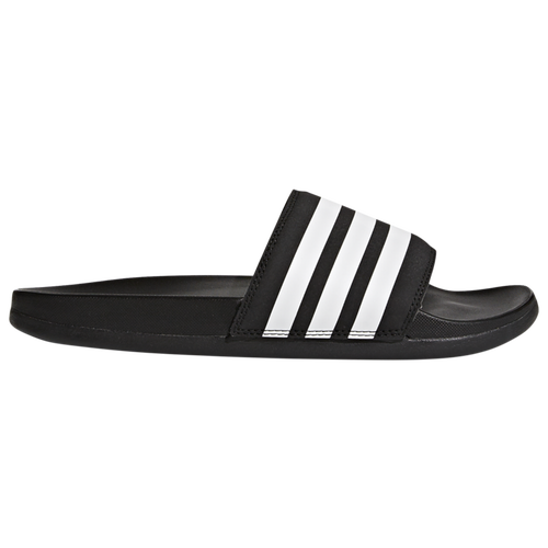 

adidas Womens adidas Adilette CF Plus Slides - Womens Shoes Black/White Size 10.0